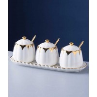 Ceramic Spice Jars With Lid